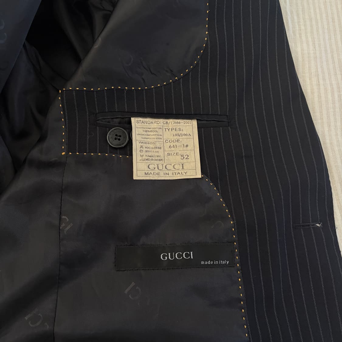  ▫️Gucci Stripe Wool Jacket 상품이미지6