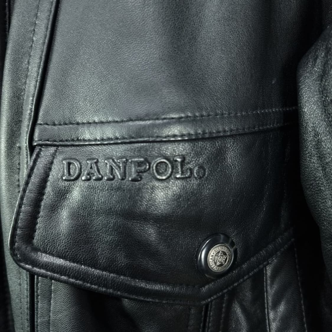 [빈티지] 리얼 쉽스킨 약가죽 레더 봄버 자켓 블랙 M19170 상품이미지7