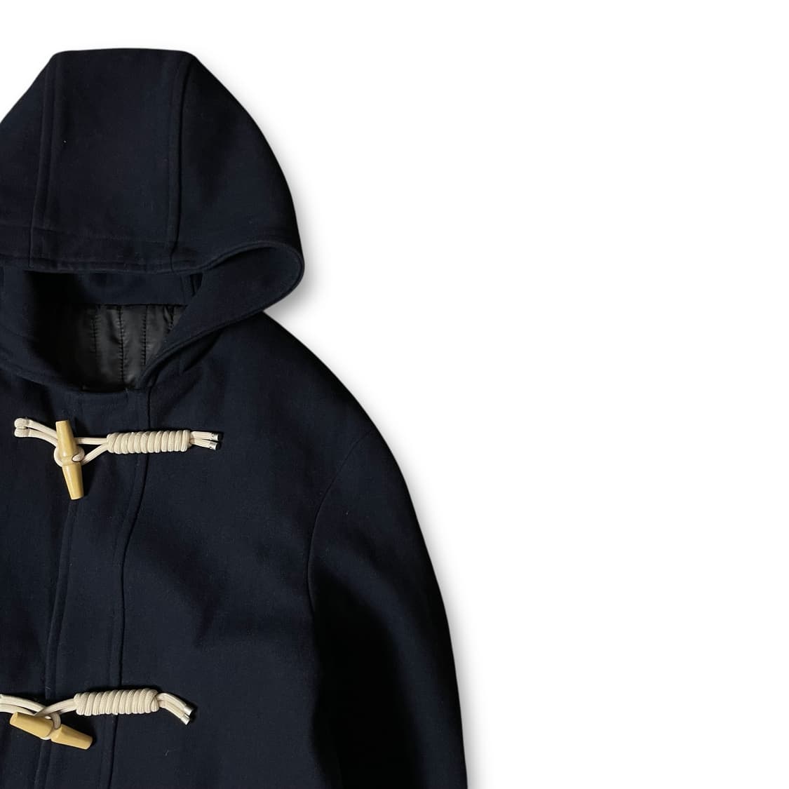 라퍼지스토어 네이비 투포켓 떡볶이 더플 코트 S 상품이미지2