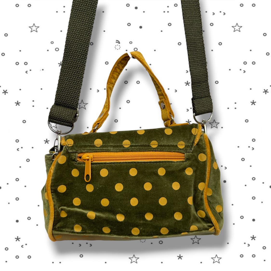 Wing House 리본 도트 미니 크로스백 상품이미지3