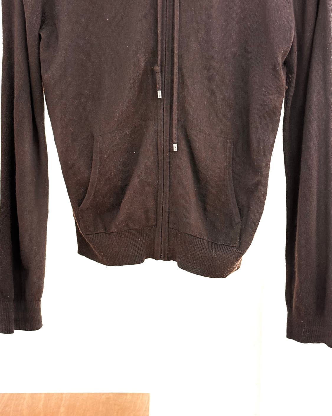 로렌 랄프로렌 브라운 니트 후드집업 상품이미지5