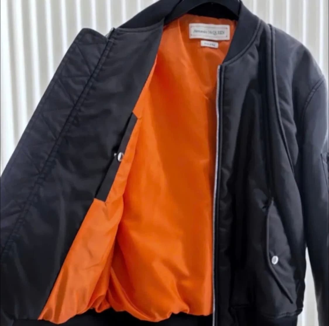 ALEXANDER MCQUEEN 알렉산더 맥퀸 봄버 자켓 상품이미지4