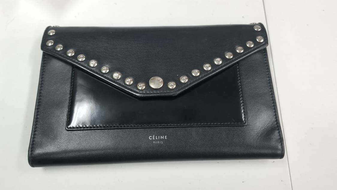 셀린느 블랙 체인 숄더백 상품이미지5