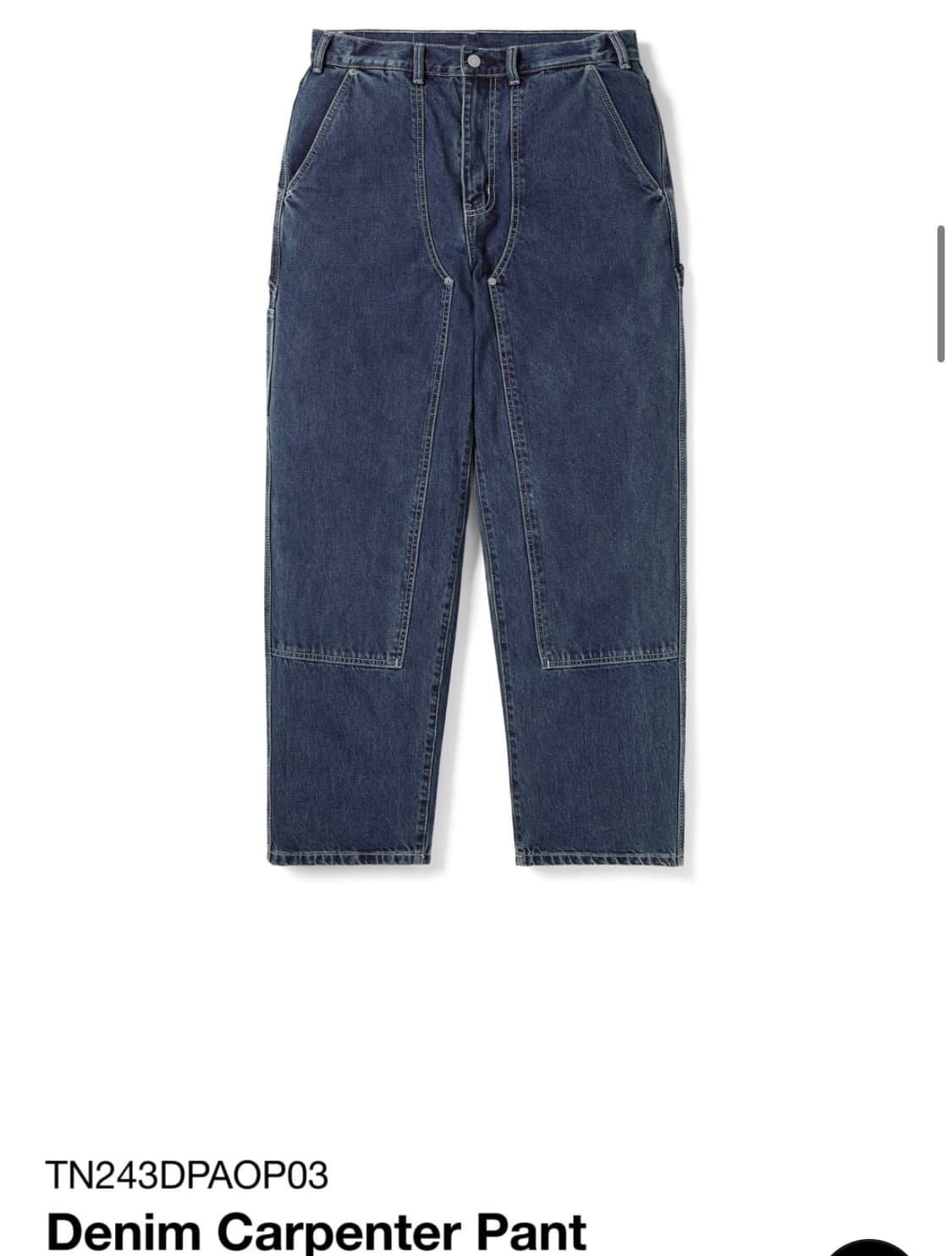 디스이즈네버댓 카펜터 데님 팬츠 상품이미지1
