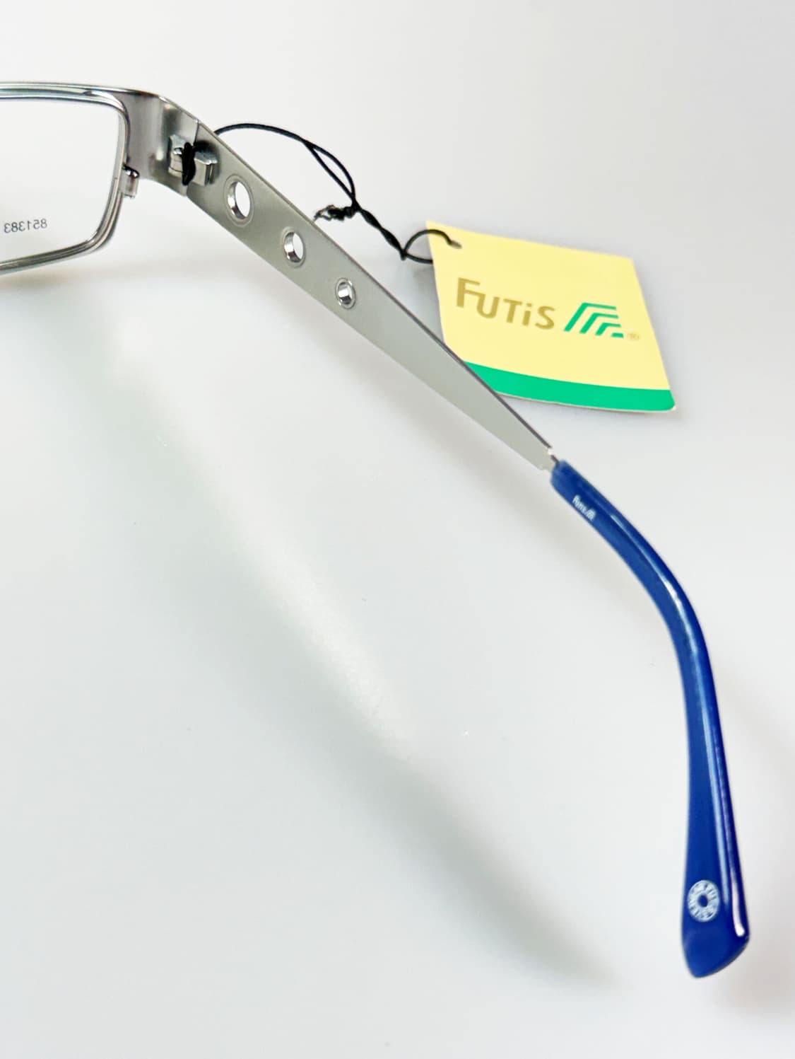 90s FUTIS 실버 메탈 슬림 스퀘어 빈티지 안경 상품이미지6