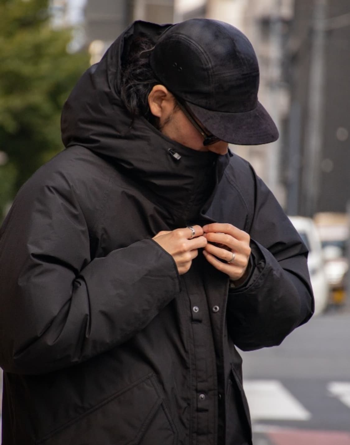 나나미카 25FW 다운코트 블랙 XL 상품이미지4