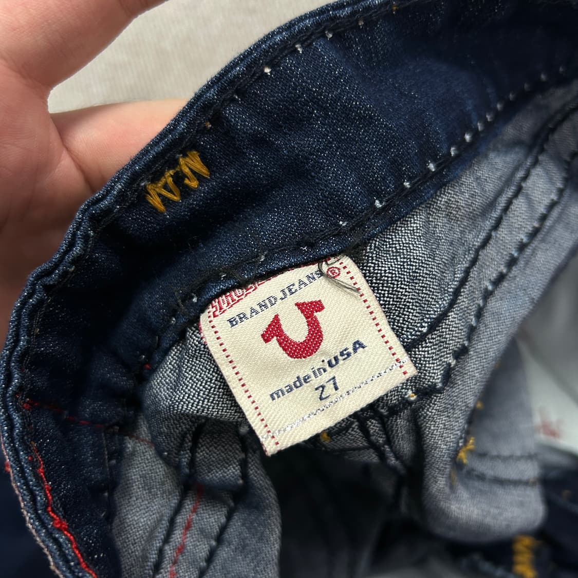 트루릴리전 빌리 슈퍼티 데님팬츠(27) 상품이미지3