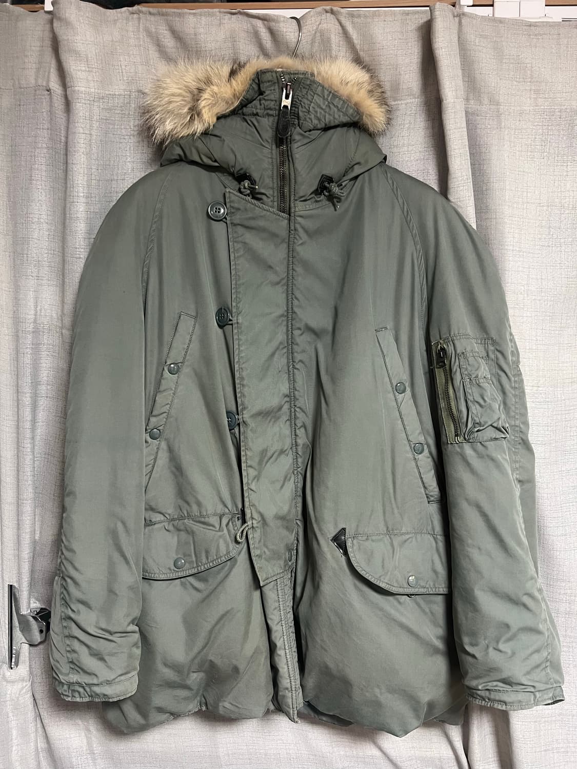 60s 오리지널 N-3B 스카이라인 클로딩 L 사이즈 상품이미지1