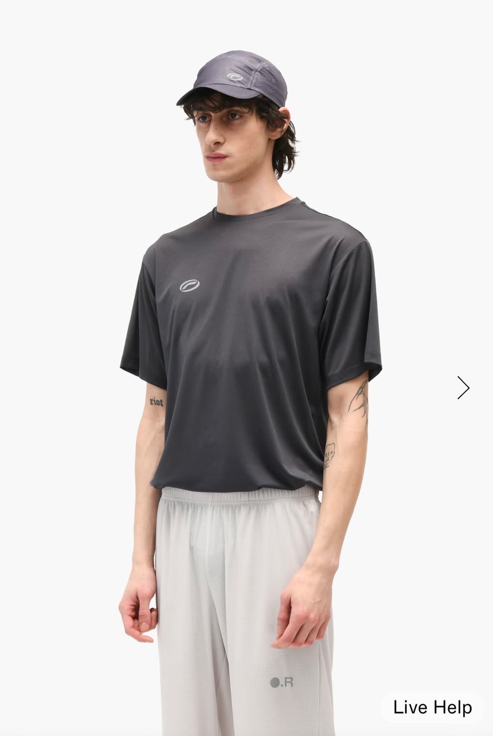 [S,M,L] Relaxed T-shirt Blueberry 상품이미지3