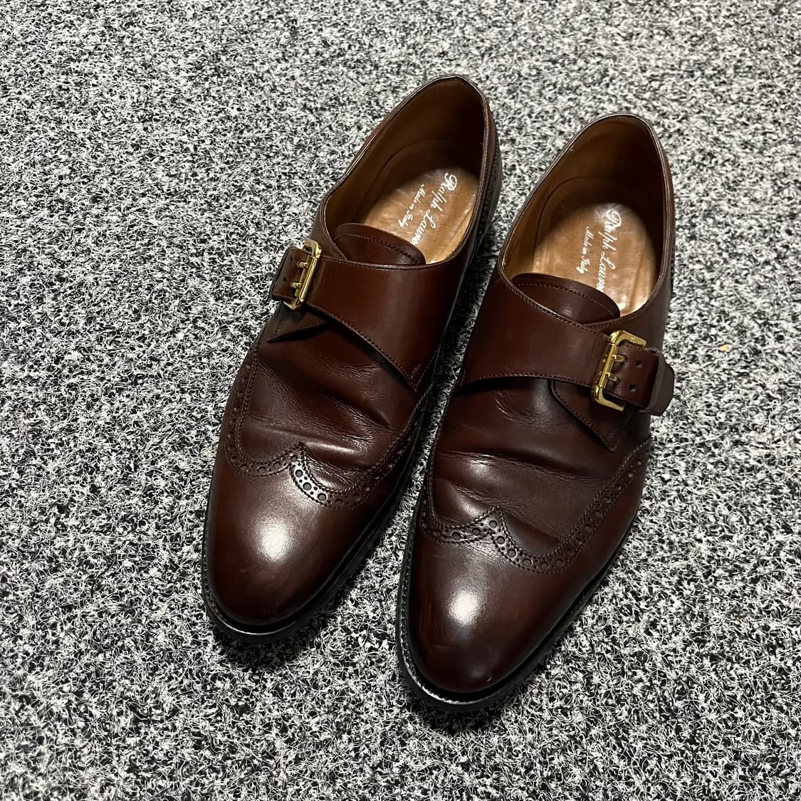 랄프로렌 몽크 us 8.5 made italy  상품이미지2