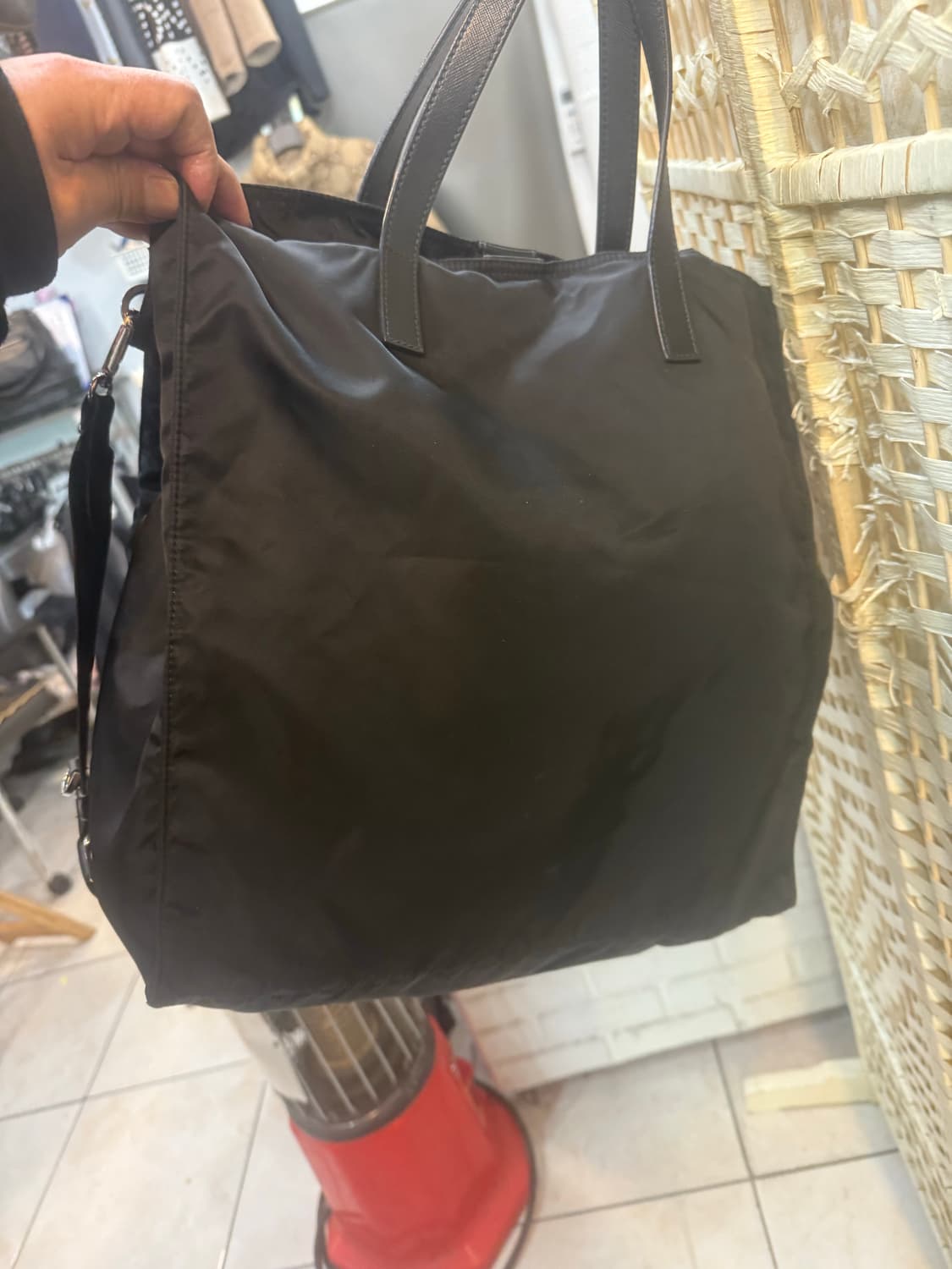 정품 프라다 나일론 2way백 팝니다 상품이미지4