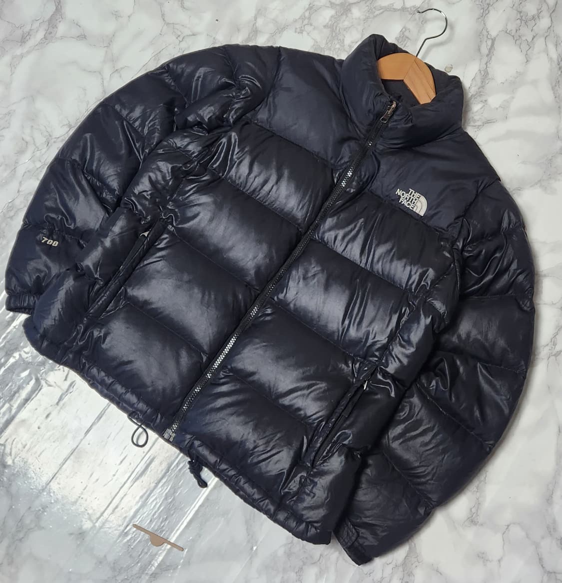 노스페이스 700 눕시 블랙 패딩 자켓 상품이미지2