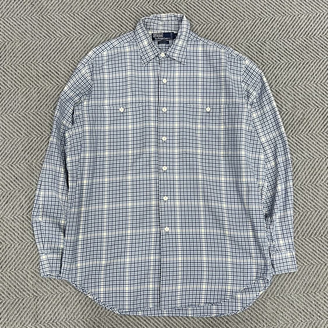 폴로랄프로렌 투포켓 체크 셔츠 v0754  상품이미지1