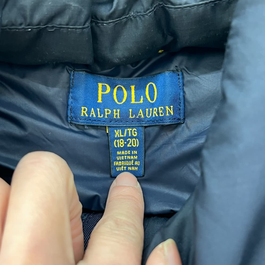 폴로 랄프로렌 덕다운 패딩 r2074 상품이미지5