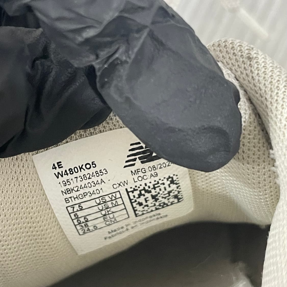 778) 뉴발란스 480v5 베이지 245mm 상품이미지8