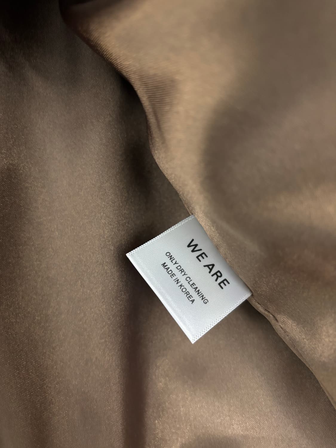 위아(we are) 페이크 밍크 퍼 자켓 브라운 상품이미지7