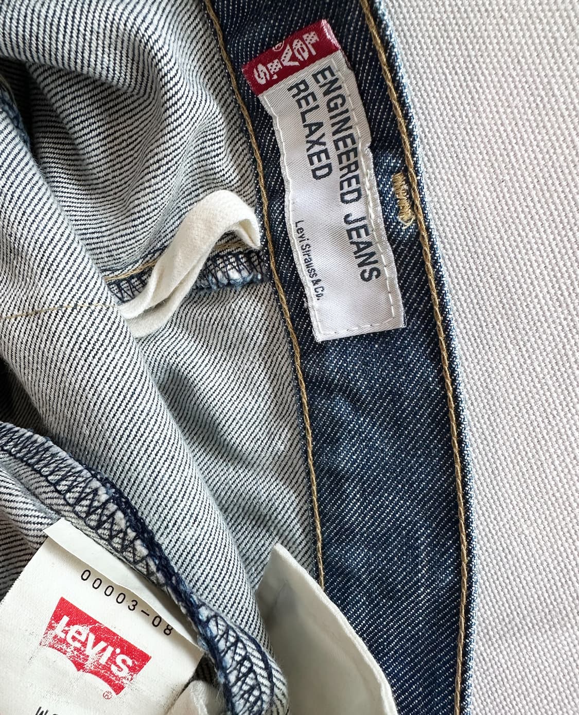 LEVI'S engineered blue w30 상품이미지10