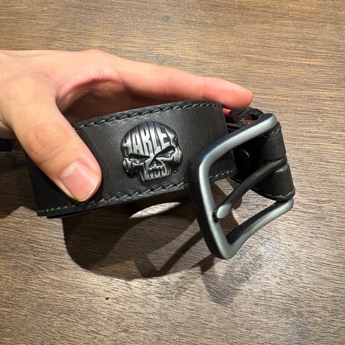 14년 미국 생산 할리데이비슨 스컬 벨트  상품이미지3