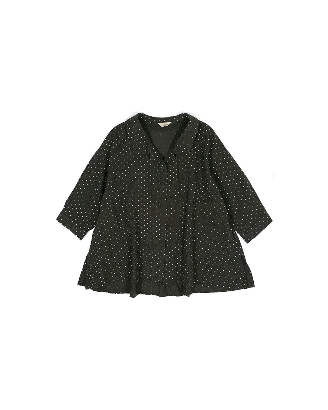 Samansa Mos2 dot shirt jacket 상품이미지1