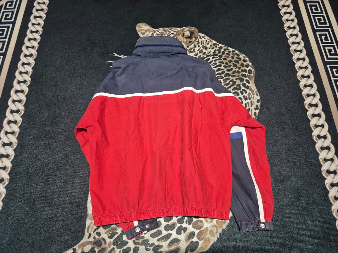 90's 폴로스포츠 컬러블록 히든후드 자켓 XL 정품 상품이미지5