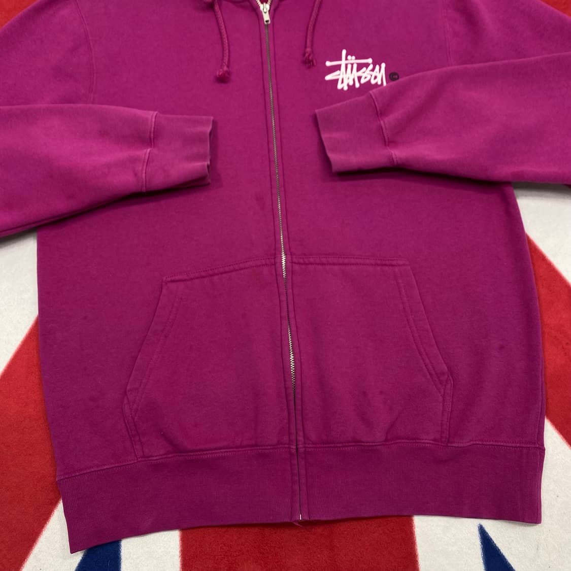 스투시 00s 후드집업 M 상품이미지5