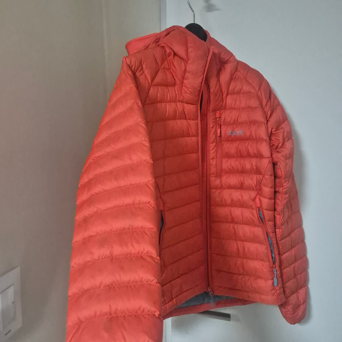 Rab 랩 여성 경량 패딩 오렌지 S 상품이미지1