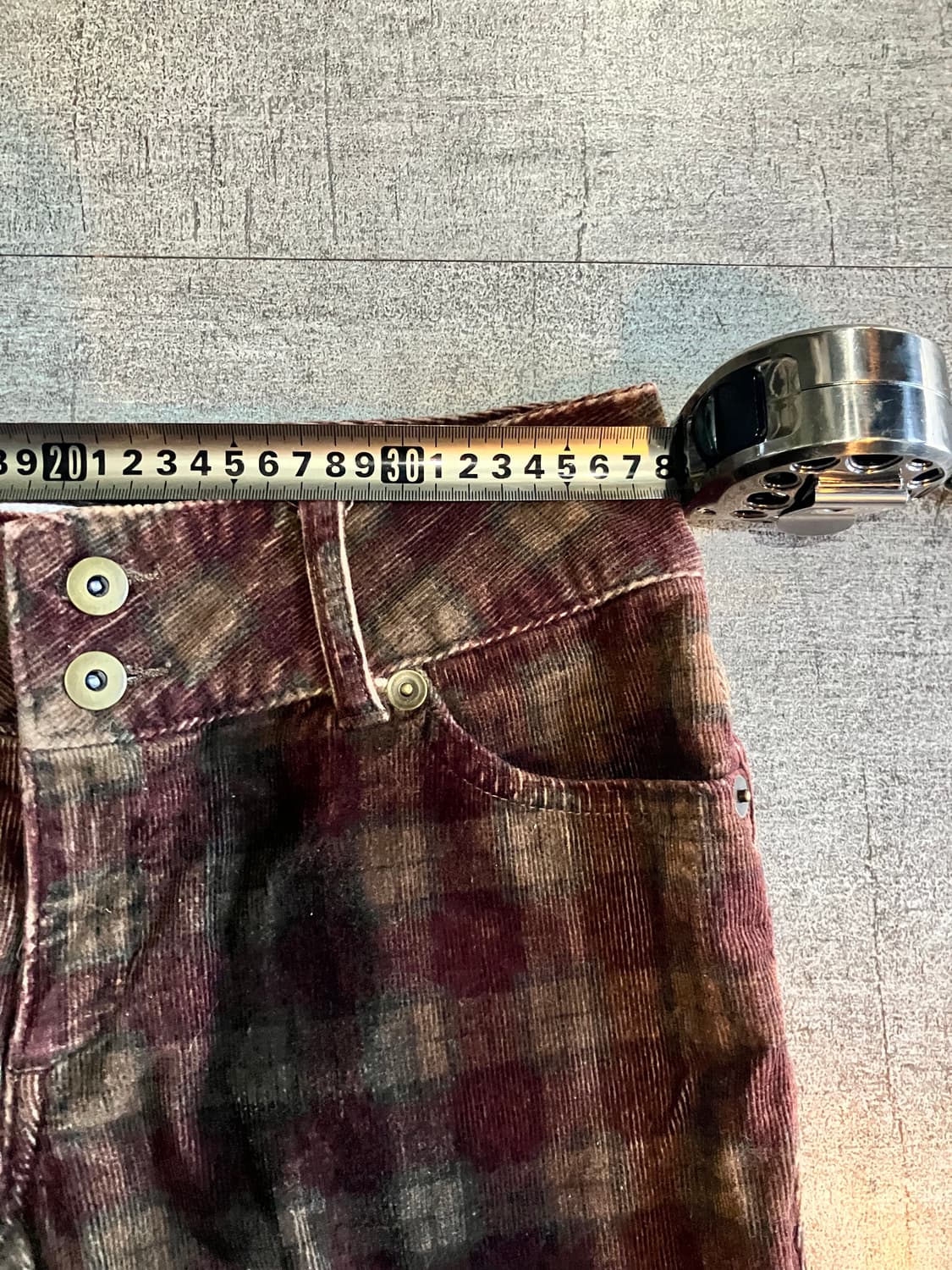 일본빈티지 Colza 하구미모리걸 투버튼 하프팬츠반바지 상품이미지2