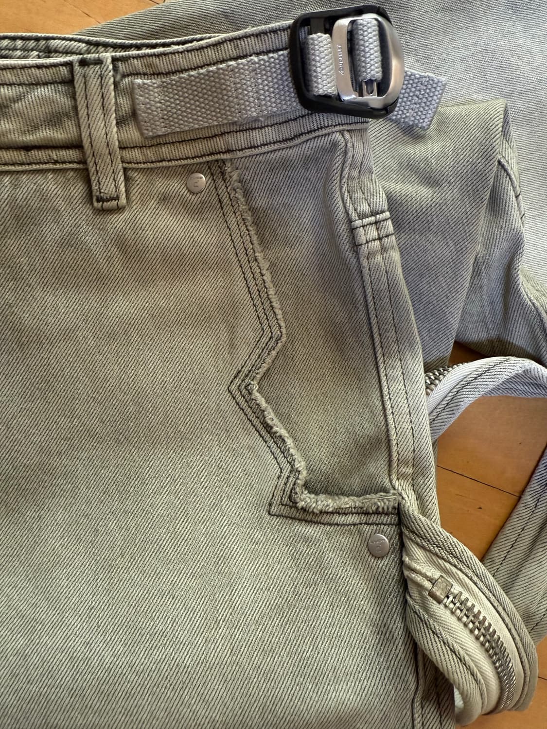 2size   panq 카펜터팬츠 새상품 판매 상품이미지7