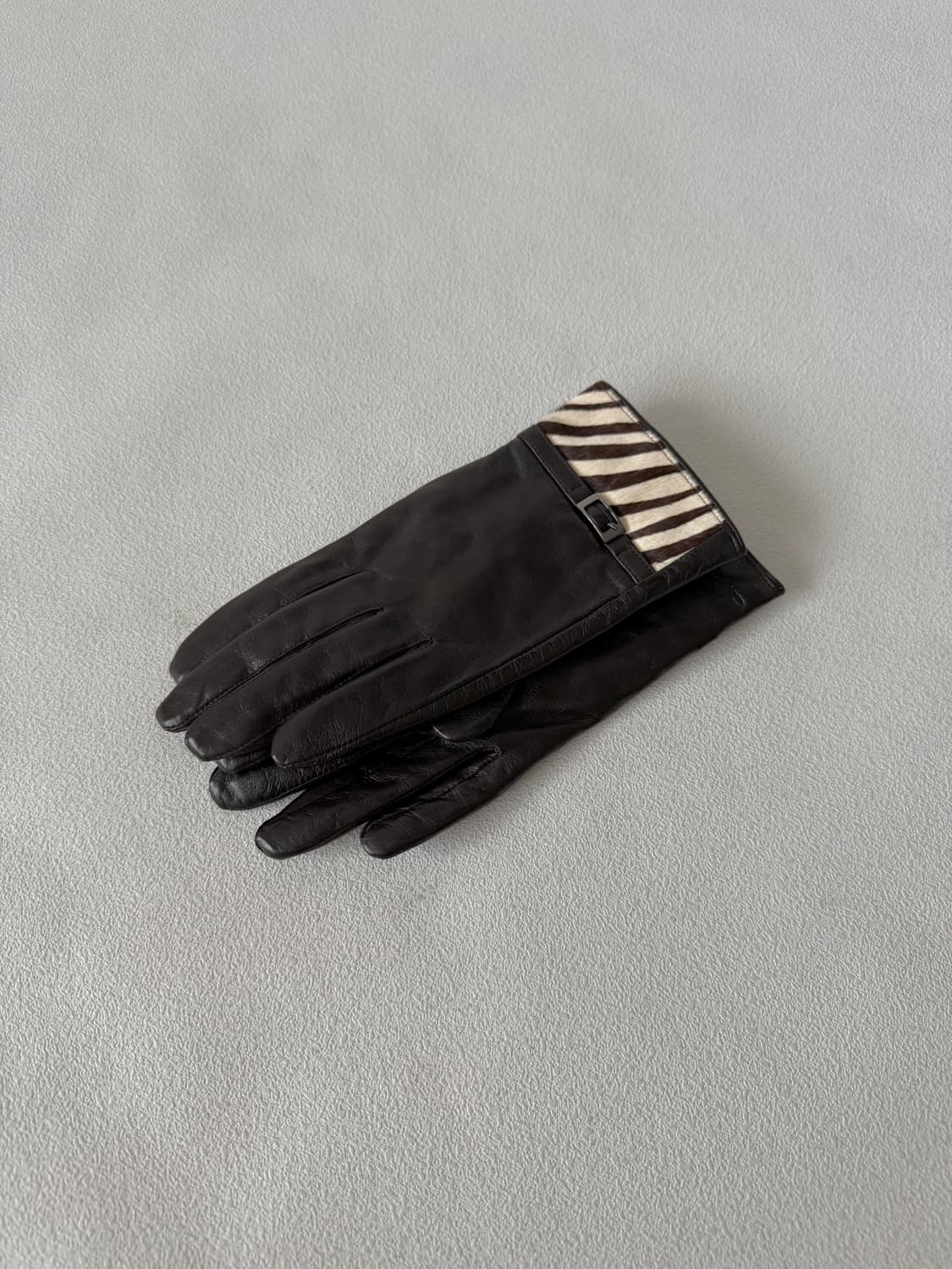Pre owned 레더 글러브 장갑 상품이미지2