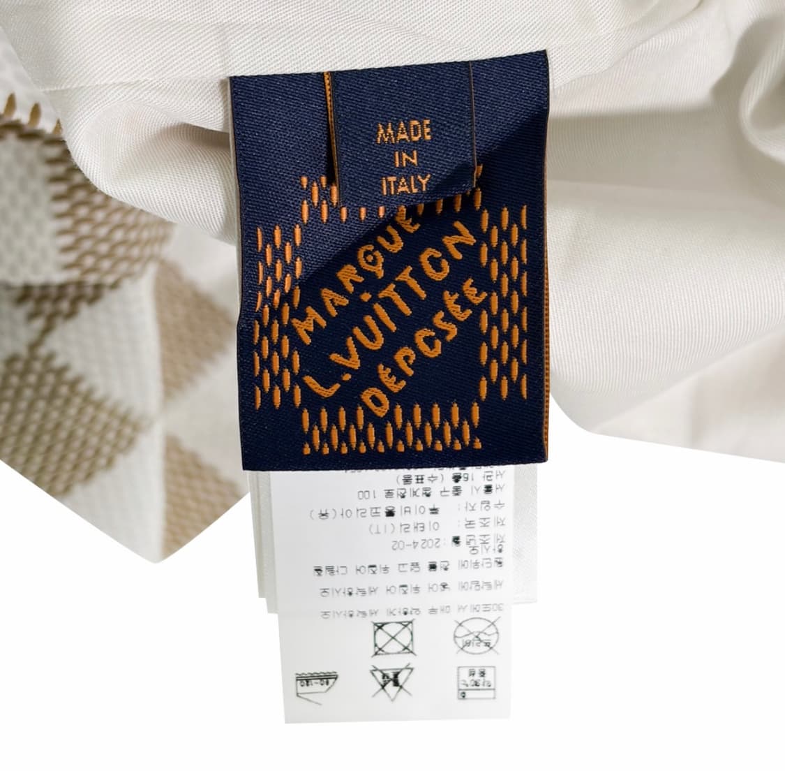 [L] 루이비통 남성 다미에 모노그램 코튼 나일론 오버사이즈 셔츠 자켓 상품이미지7