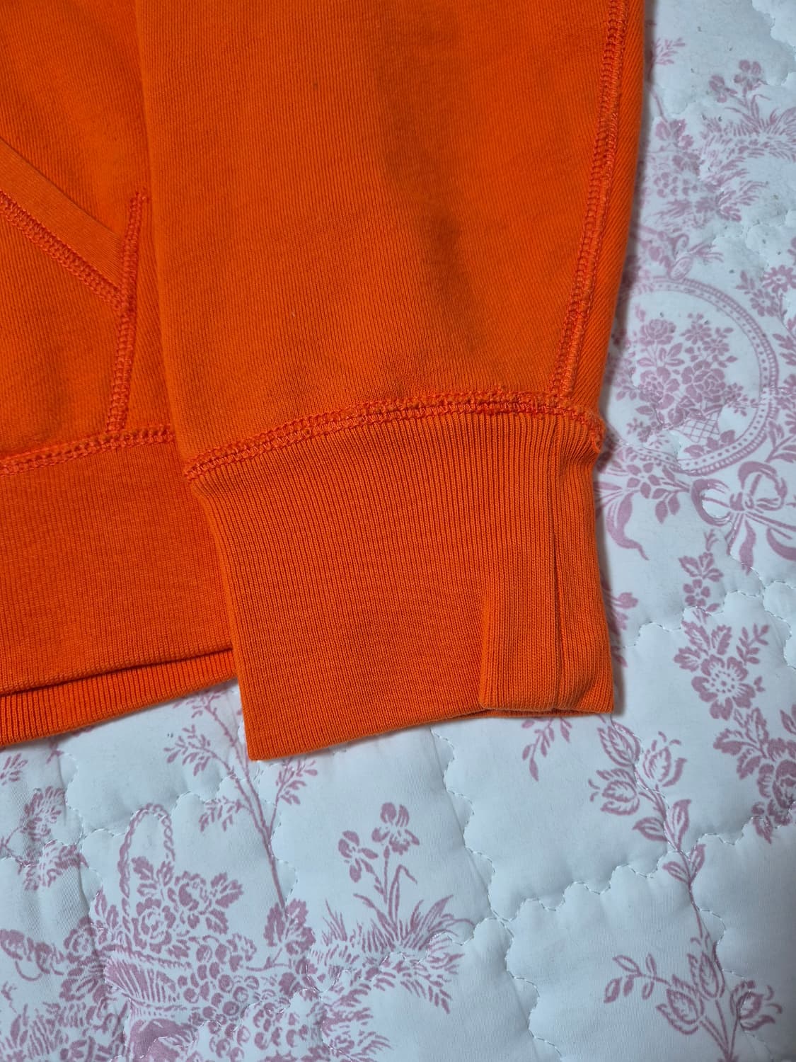 정품 폴로 후드티 100-L 주황 상품이미지4