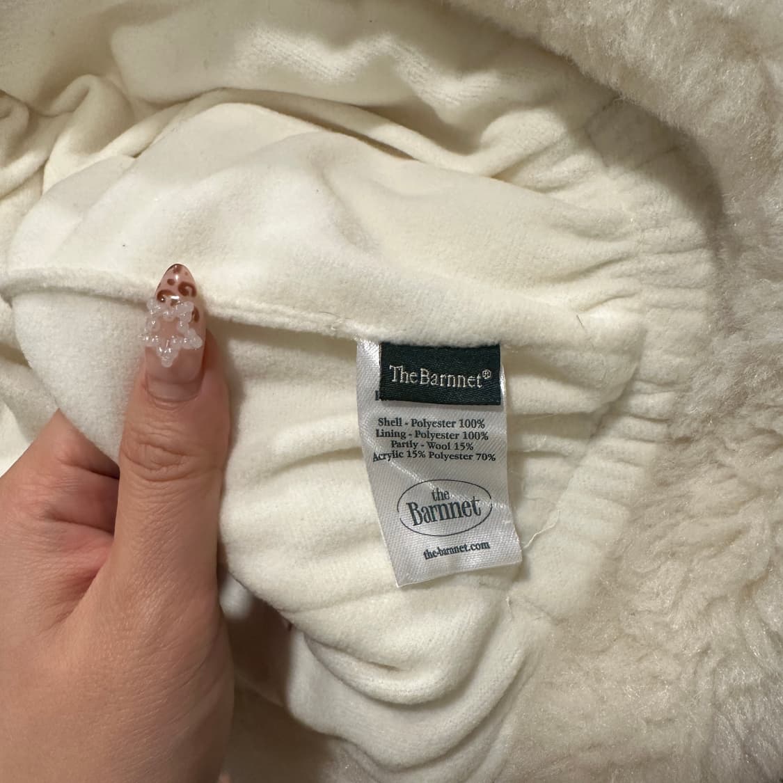 더바넷 아이보리 트래퍼 모자 상품이미지4