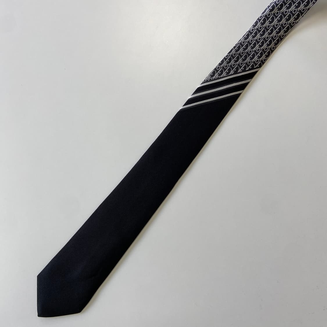 최상급 신형 디올 (DIOR) 오블리크 정품 명품넥타이 상품이미지6