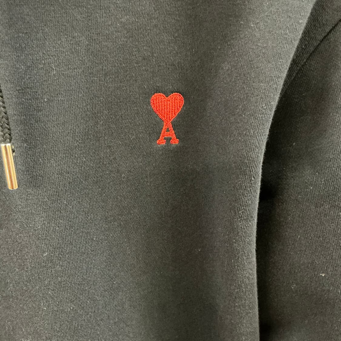 아미 스몰 하트 로고 후드티 상품이미지3