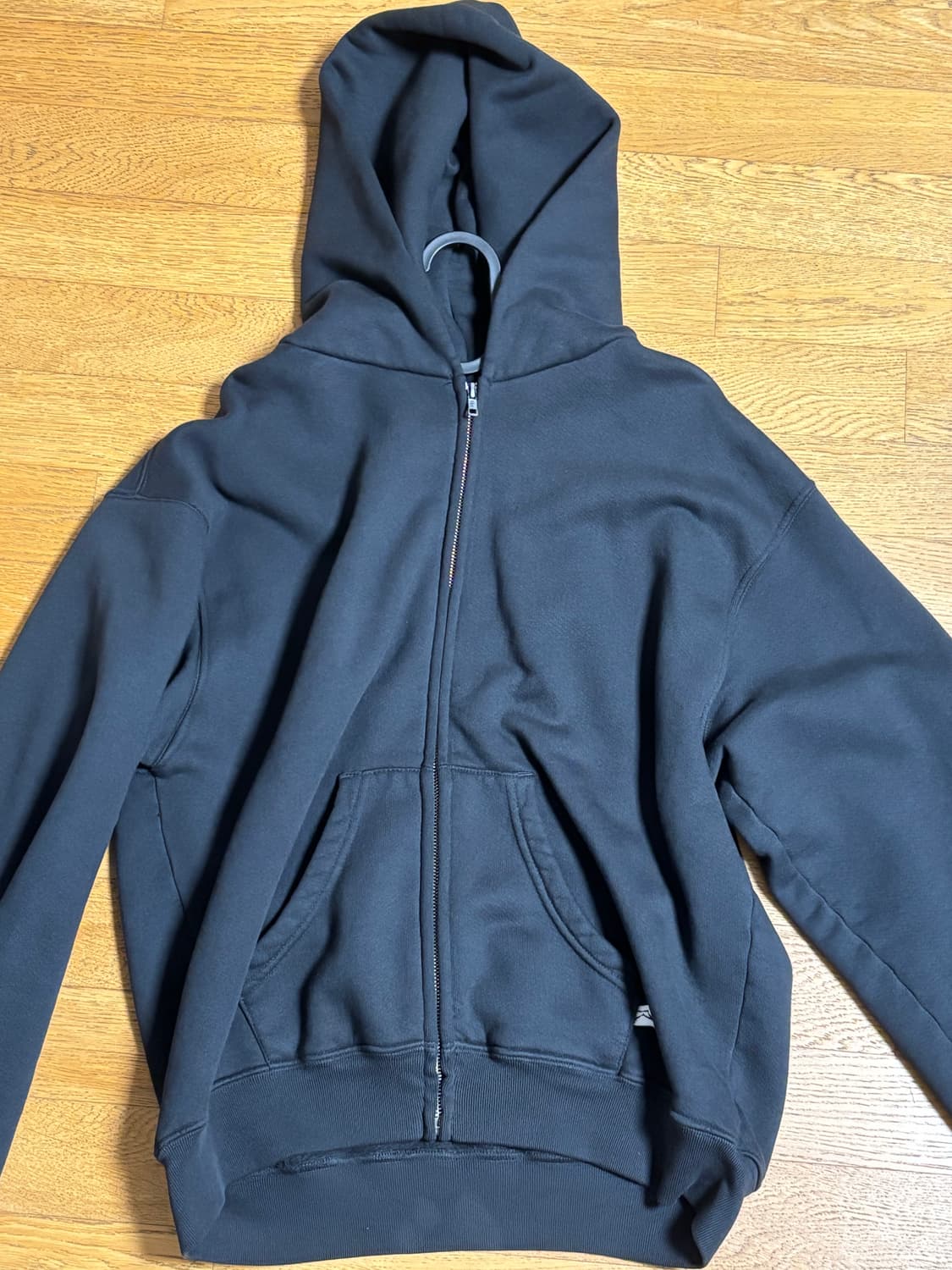 akimbo club faded black zip-up/L 상품이미지1