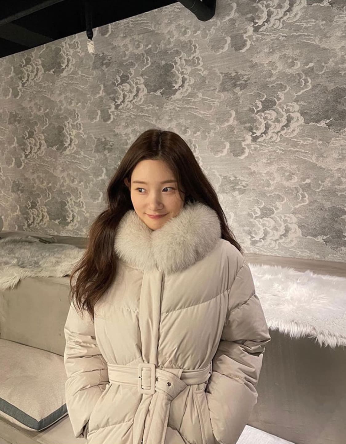 Belted Goose Down NEP4XMA05_91 상품이미지2