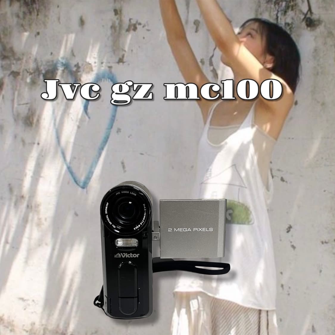 2004년제/ jvc gz mc100 빈티지 캠코더 상품이미지1