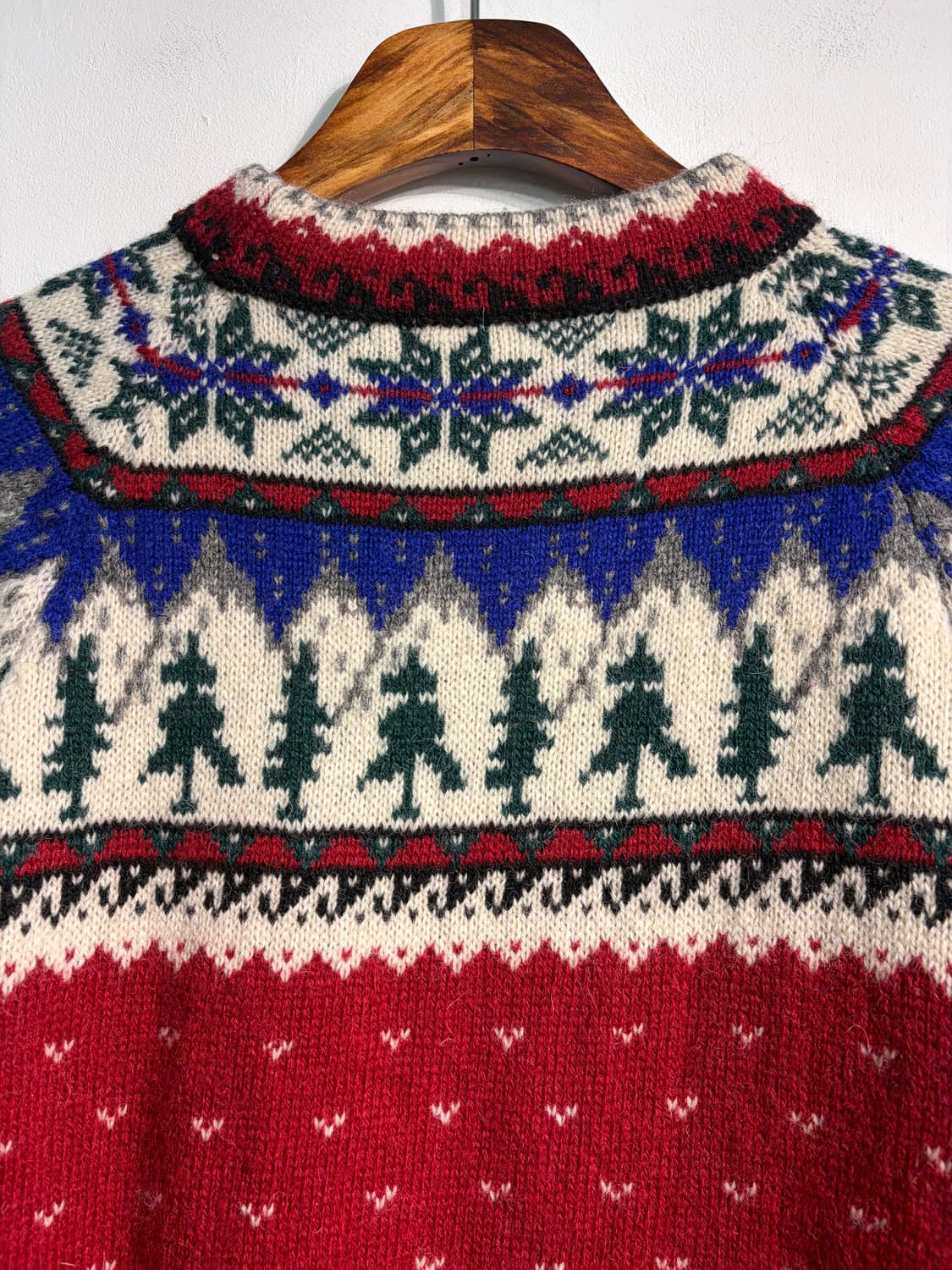 Eddie bauer 에디바우어 울85% 노르딕 니트 L 상품이미지7