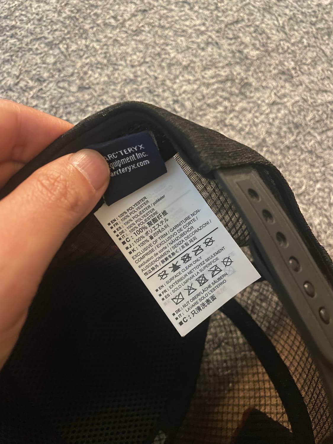 Arc'teryx Bird Curved Brim Trucker Hat  상품이미지2