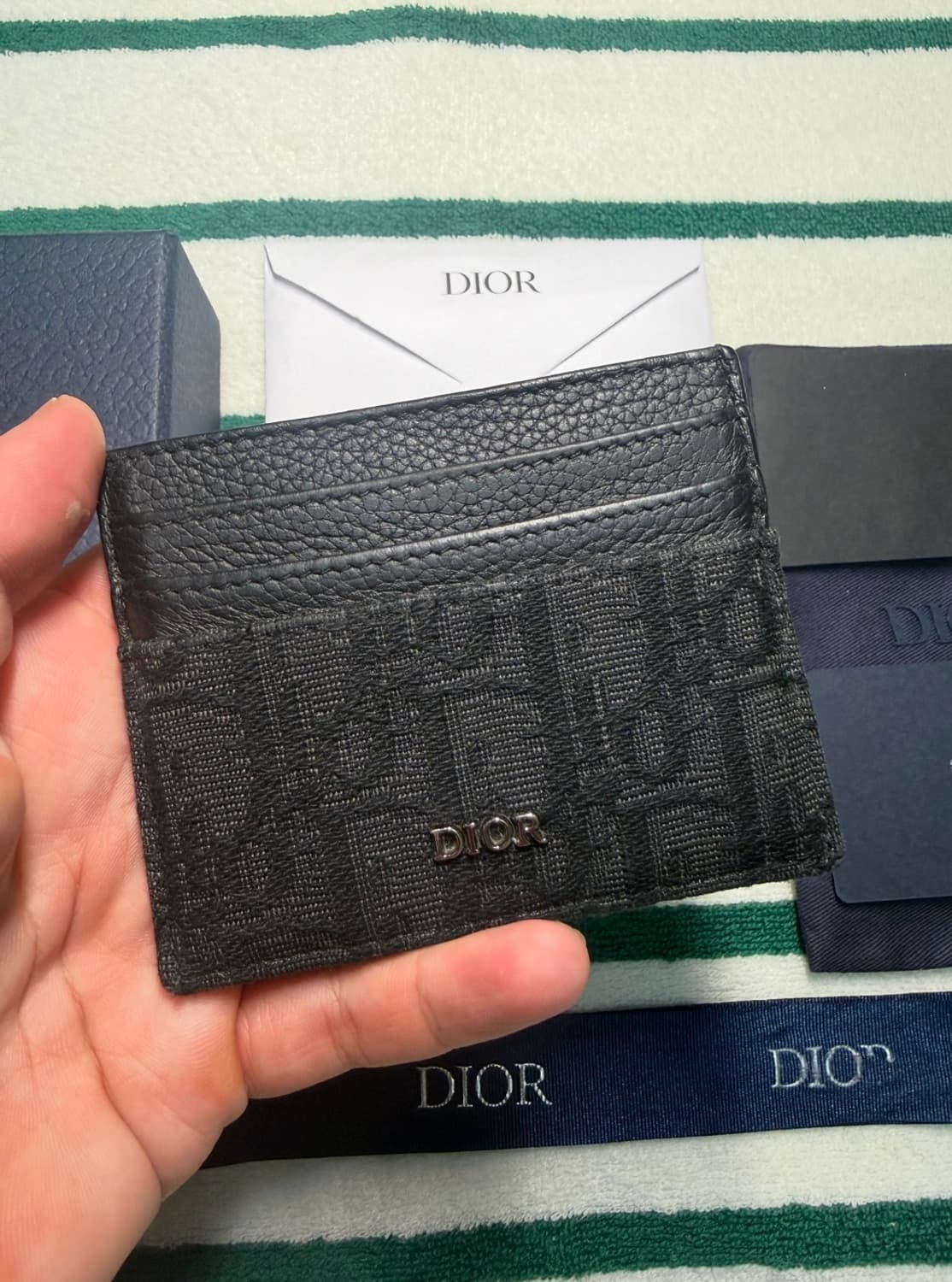 디올 오블리크 카드지갑 상품이미지3