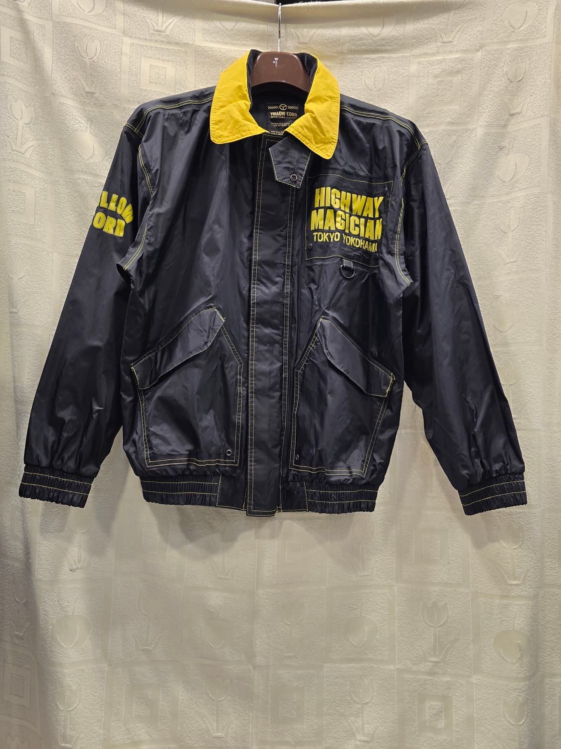 옐로우콘 올드스쿨 빈티지 자켓 라이더자켓 바람막이 95 상품이미지1