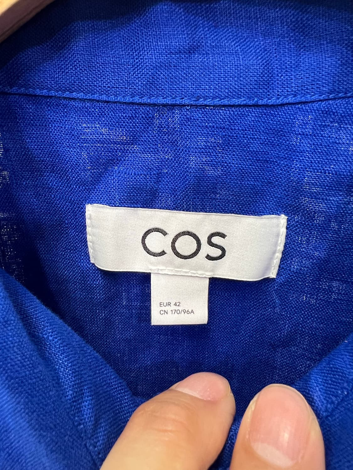 정품) COS 코스 남성 린넨 오버셔츠  상품이미지6