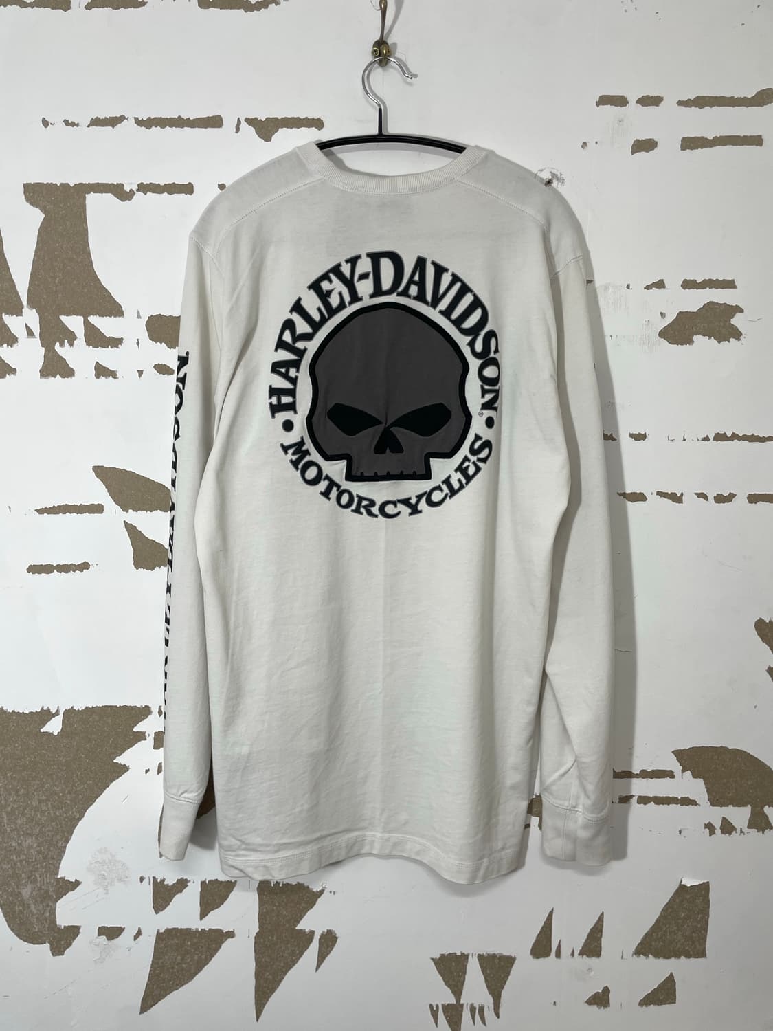 할리데이비슨 스컬 롱슬리브 상품이미지2