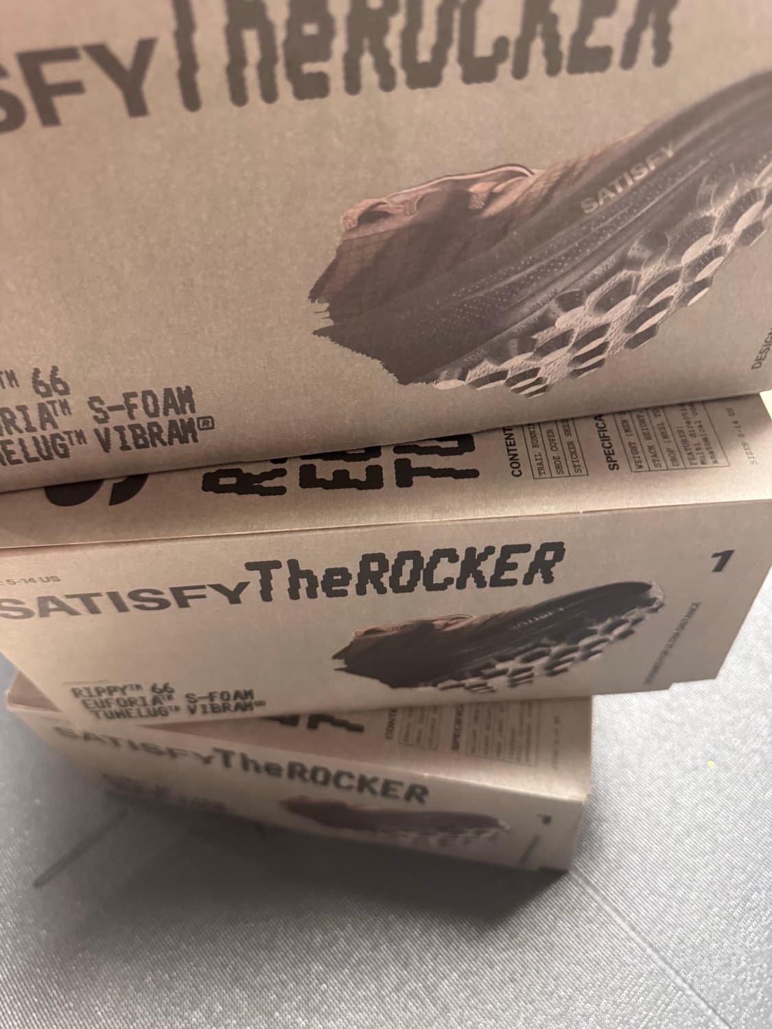 새티스파이 SATISFY 더 락커 the rocker 쉐도우us 10.5 상품이미지4