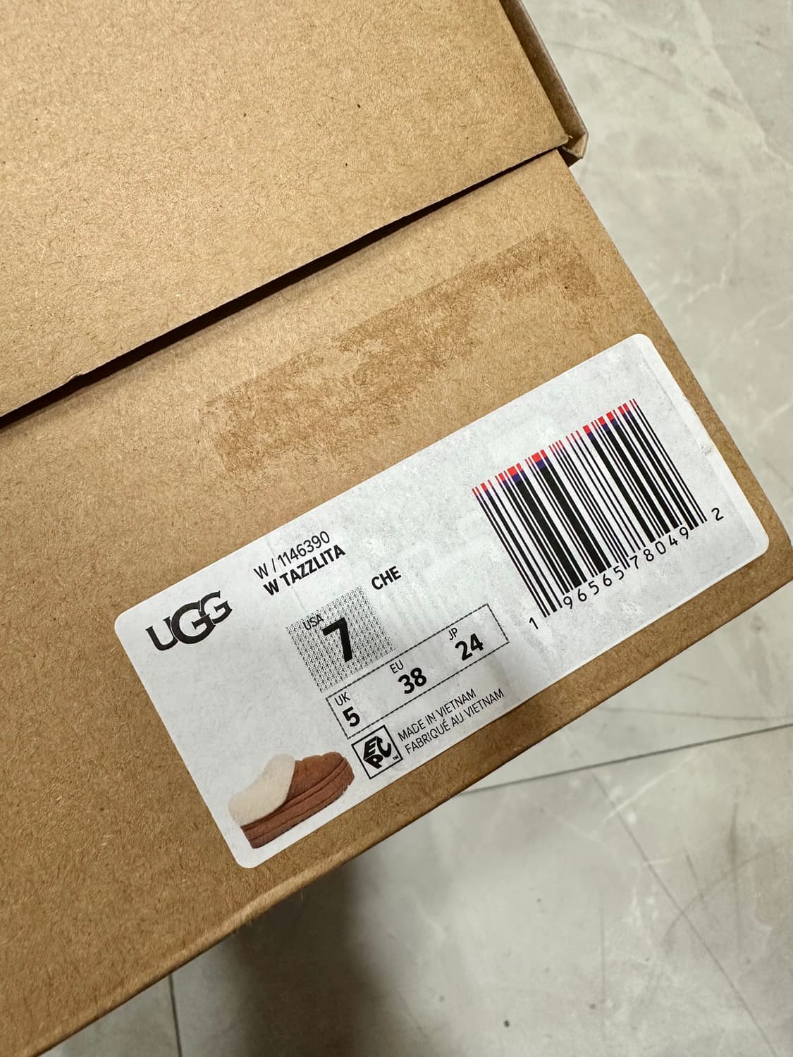 어그 타즐리타 체스트넛 230,240사이즈 새상품 상품이미지6