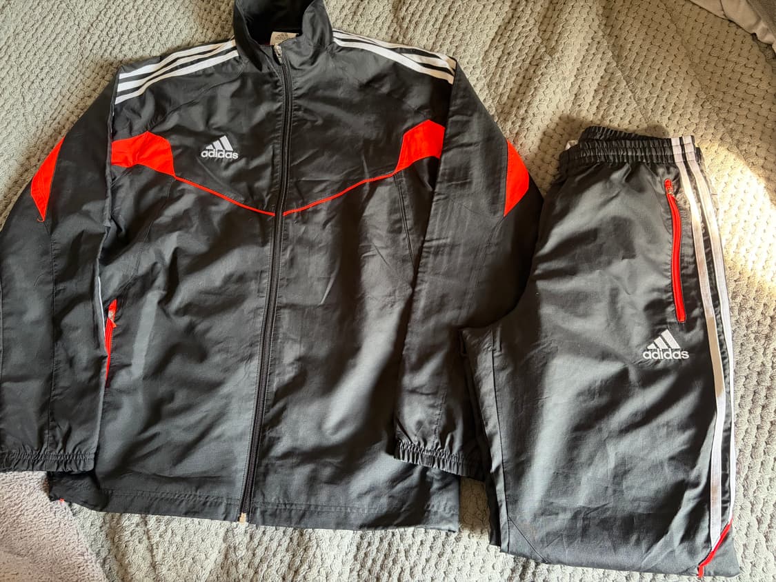 아디다스 아디팀 우븐슈트 바람막이 상하의 셋업 상품이미지2