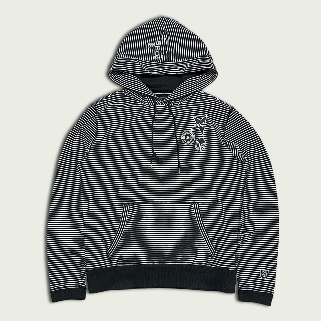 Dohc 스트라이프 후드티 상품이미지2