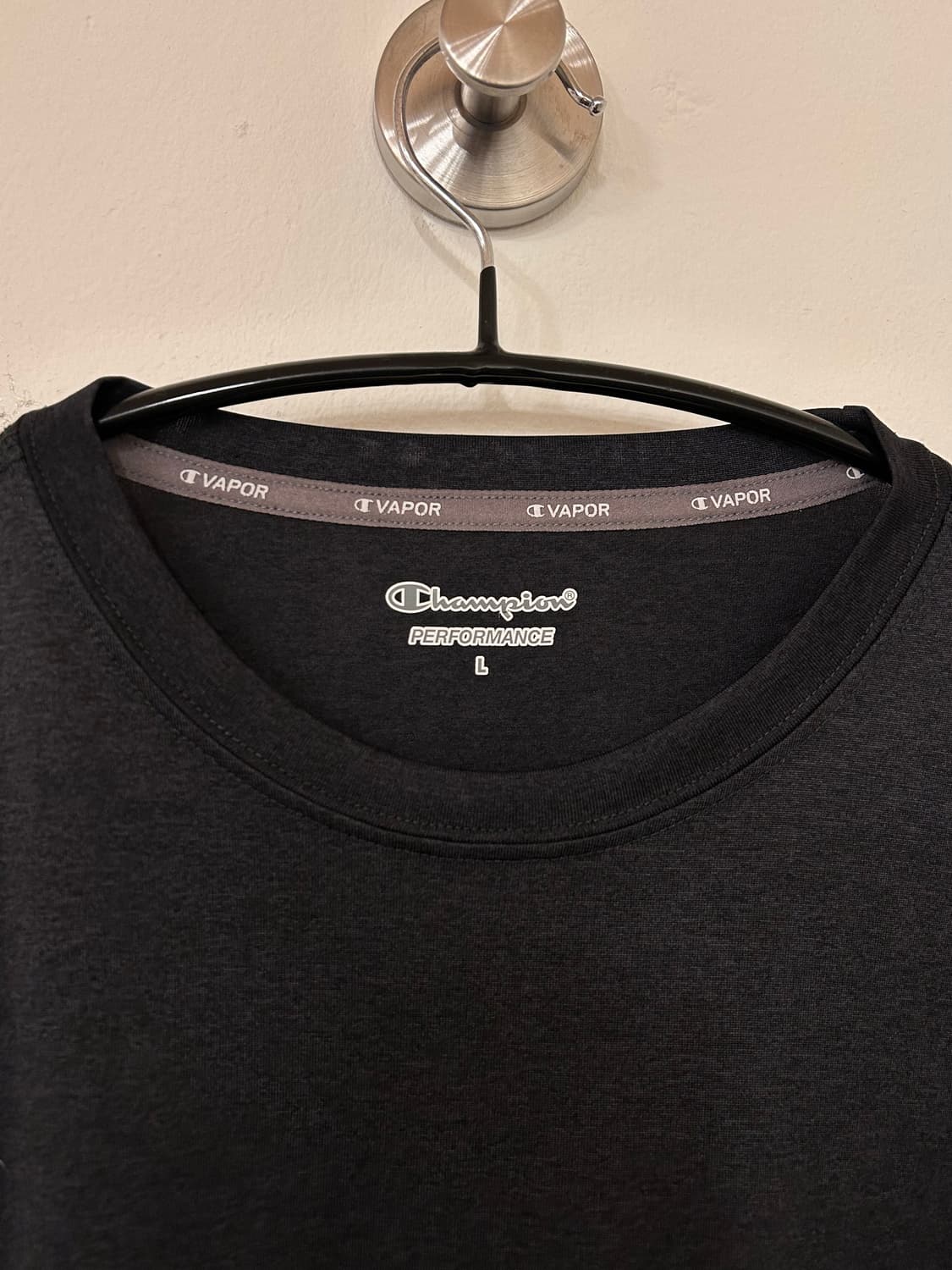 챔피온 퍼포먼스 반팔티 공용 L (다크그레이) 상품이미지2