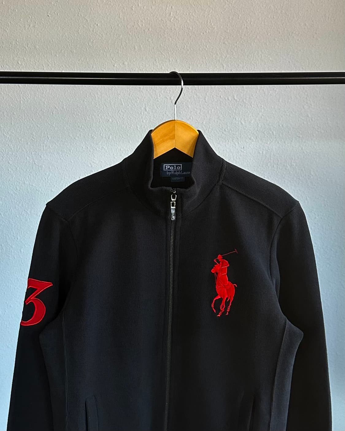 [M]폴로 랄프로렌 빅포니 코튼 니트 집업 상품이미지2