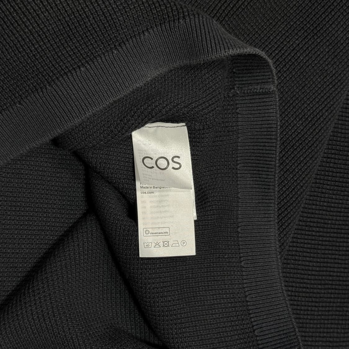 COS 니트 카라 반팔티  상품이미지6